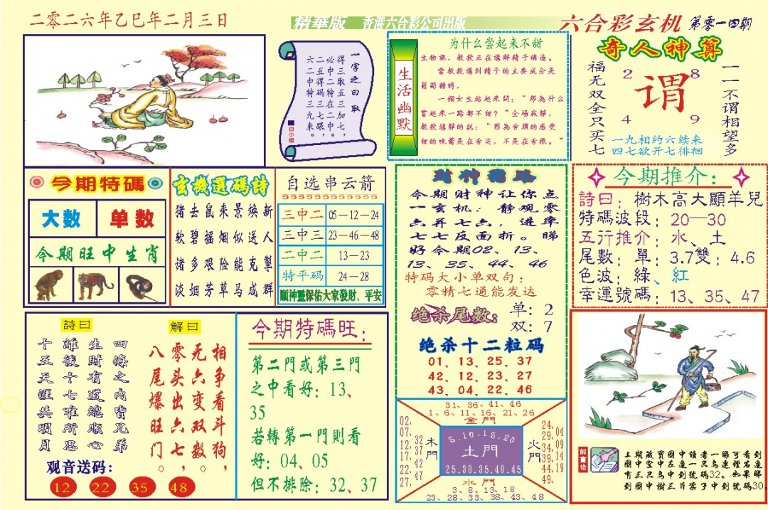 014期118六合玄机(新图)[图]