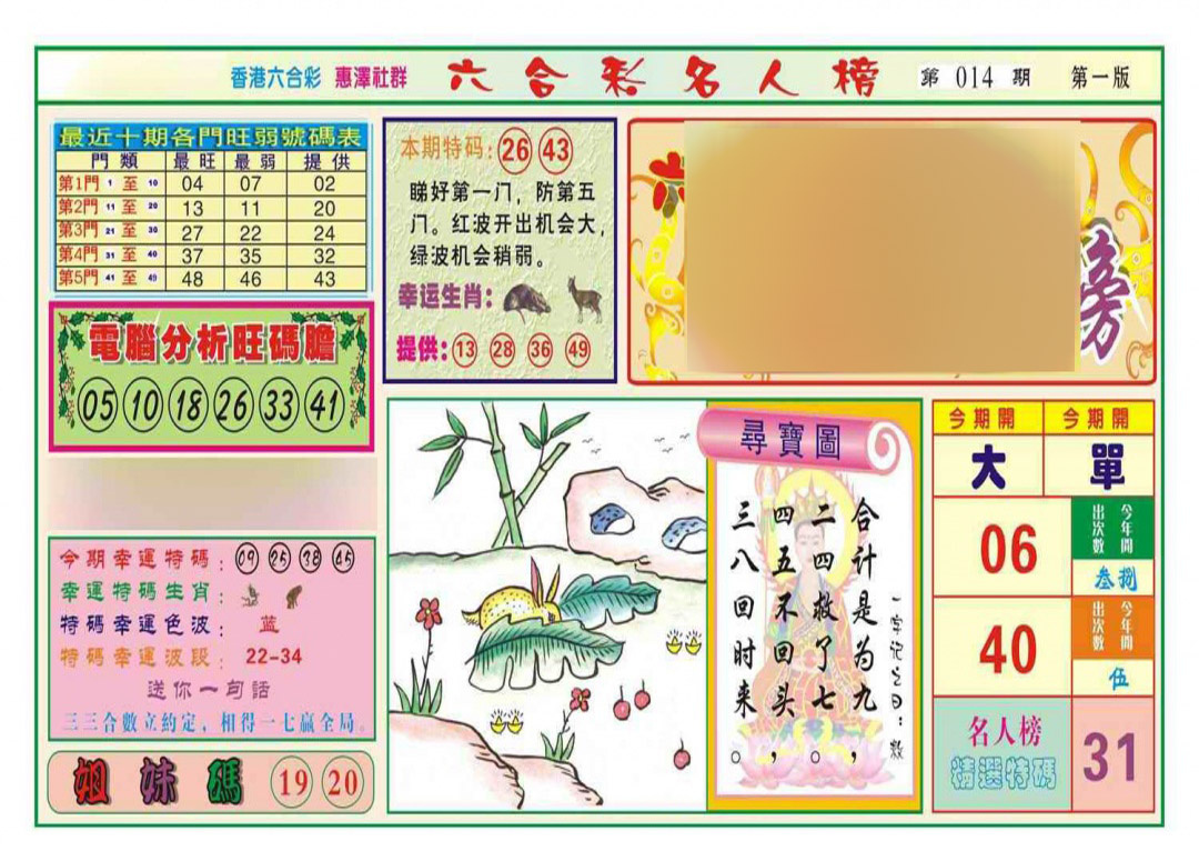 014期名人榜A(新图)[图]