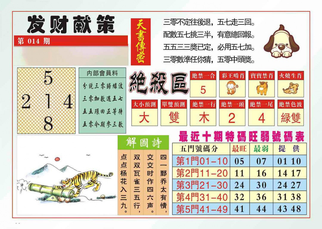 014期发财献策[图]