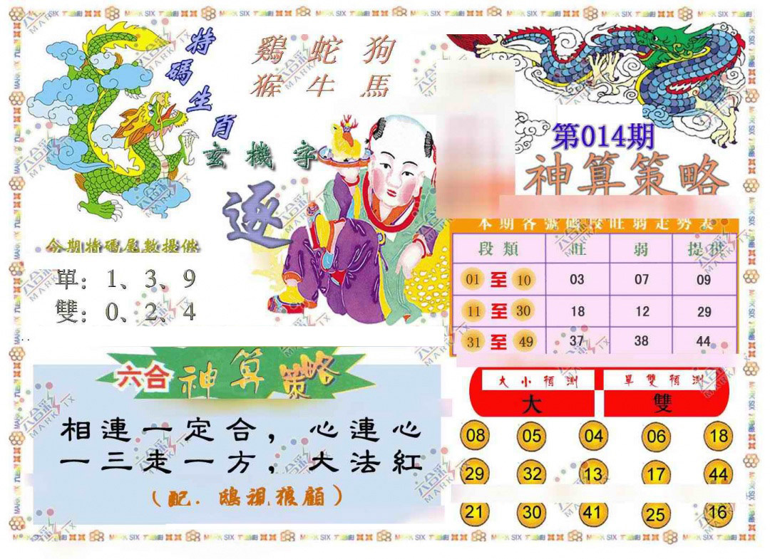 014期神算策略[图]