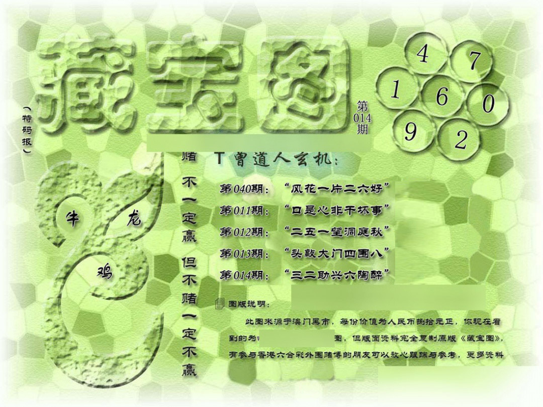 014期假新藏宝图[图]