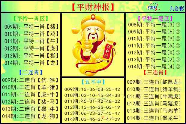 014期平财神报[图]